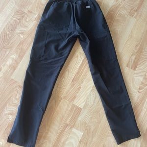 Figs Black Utility Scrub Pants